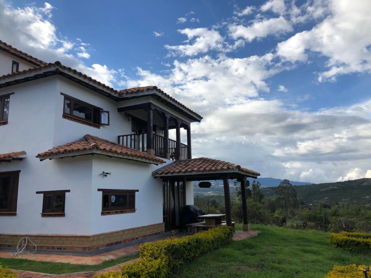Vila Casa Campestre San Jorge Villa de Leyva Exteriér fotografie
